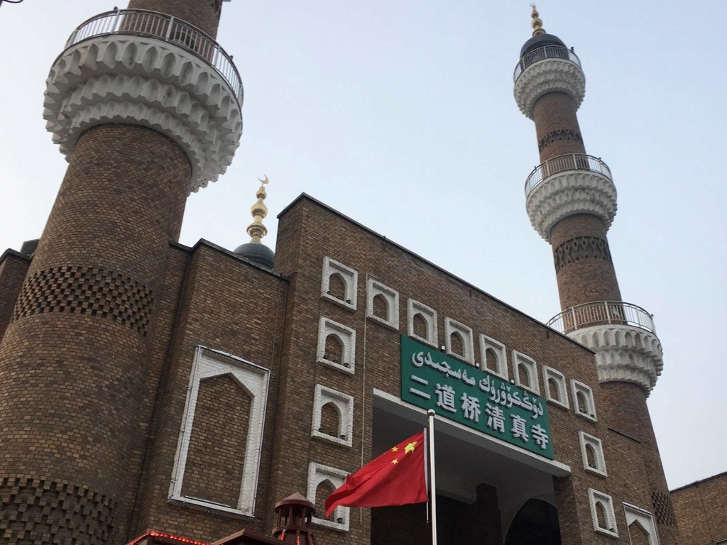 此次新疆喀什市政府邀请英国路透社记者等媒体前往职业教育培训中心参观拍摄。（Reuters）