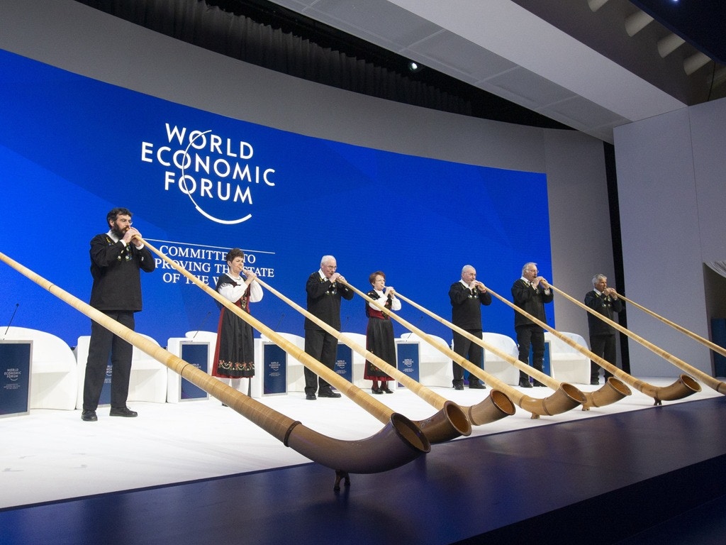 中美贸易战促美欧关系回温达沃斯展现新机遇 多维新闻 全球