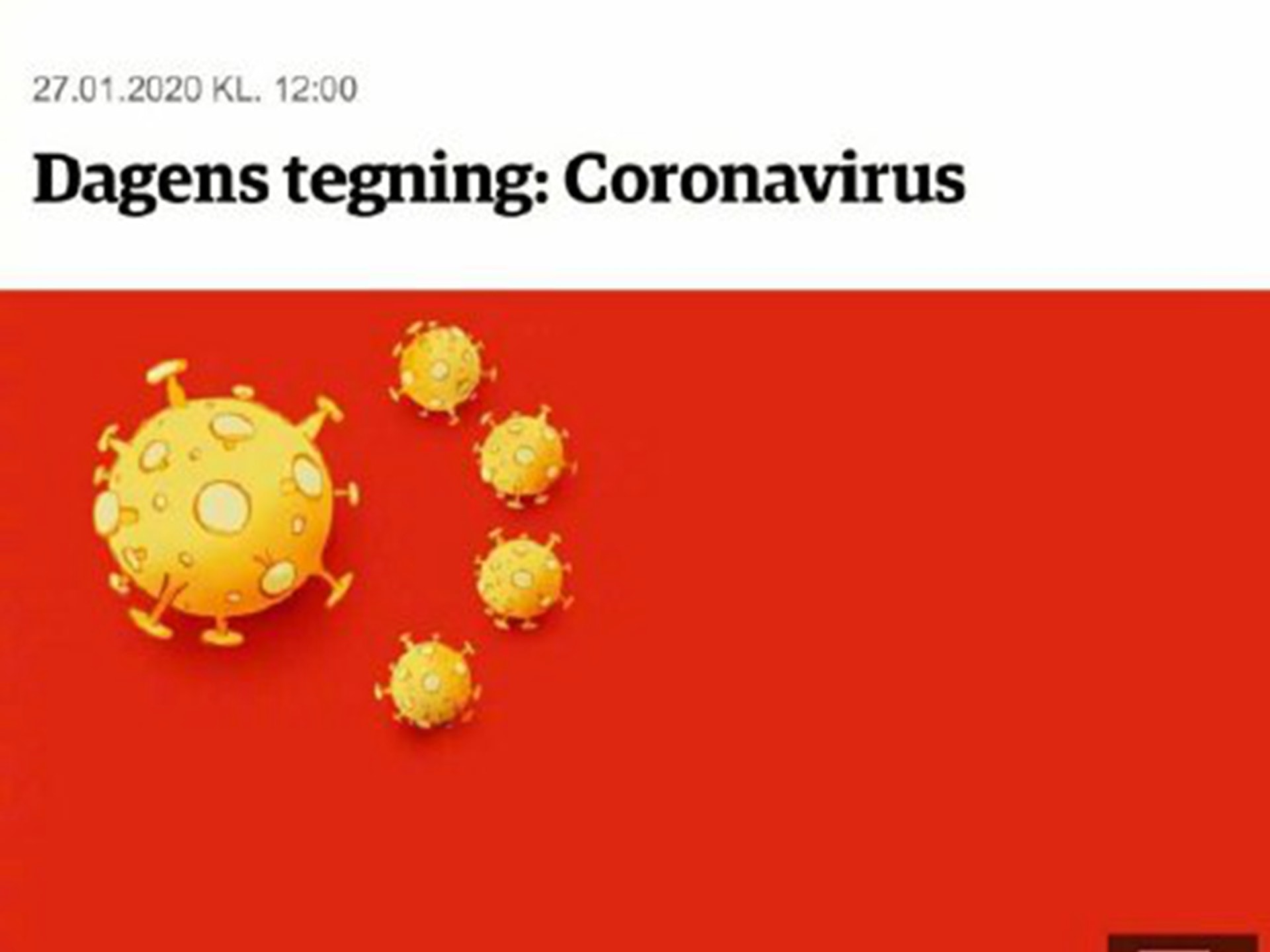丹麦主流媒体借疫情刊辱华漫画遭中方怒批 图 多维新闻 中国 丹麦主流媒体借疫情刊辱华漫画遭中方怒批 图 多维新闻 中国